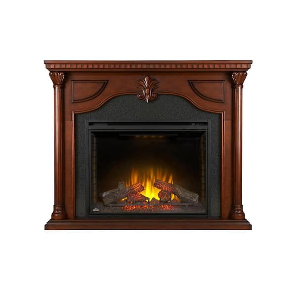 NAPOLEON Aden 64 in. x 52.3 in. Mantel with 40 in. Firebox