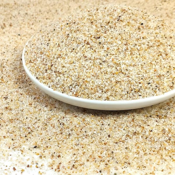 10 lbs Beige Aquarium Sand Substrate for Fish Tanks, Aquascaping, Terrariums, Plants and Crafts