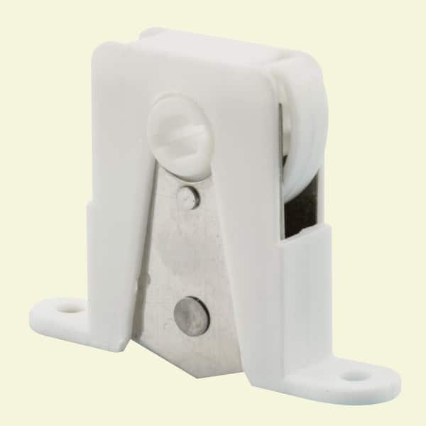 Prime-Line White Plastic Housing with Stainless Steel Sliding Screen Door Roller, Andersen Doors (2-pack)