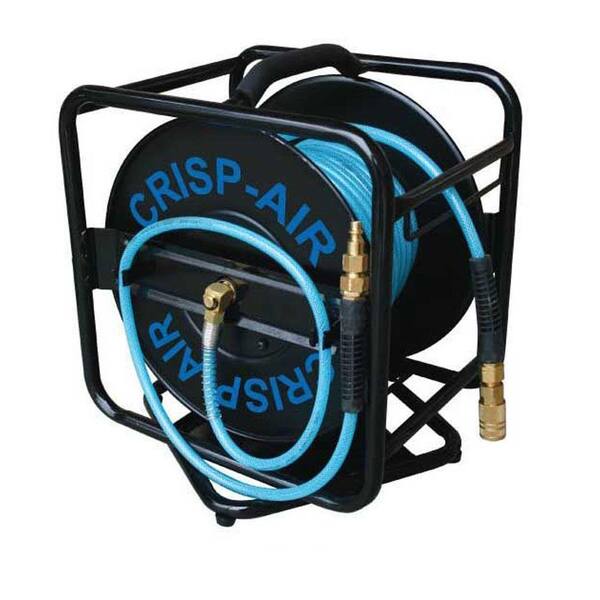 Unbranded 1/4 in. x 100 ft. Open Hose Reel with Polyurethane Air Hose