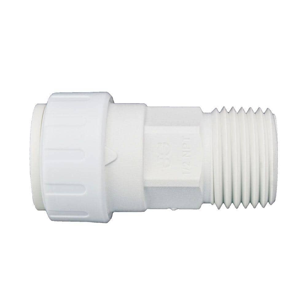 SpeedFit 3/8 in. x 1/2 in. Plastic Push-to-Connect Male Connector Fitting (10-Pack) price history on PriceWatchPro