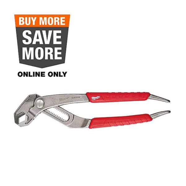 8 in. V-Jaw Pliers with Comfort Grip and Reaming Handles