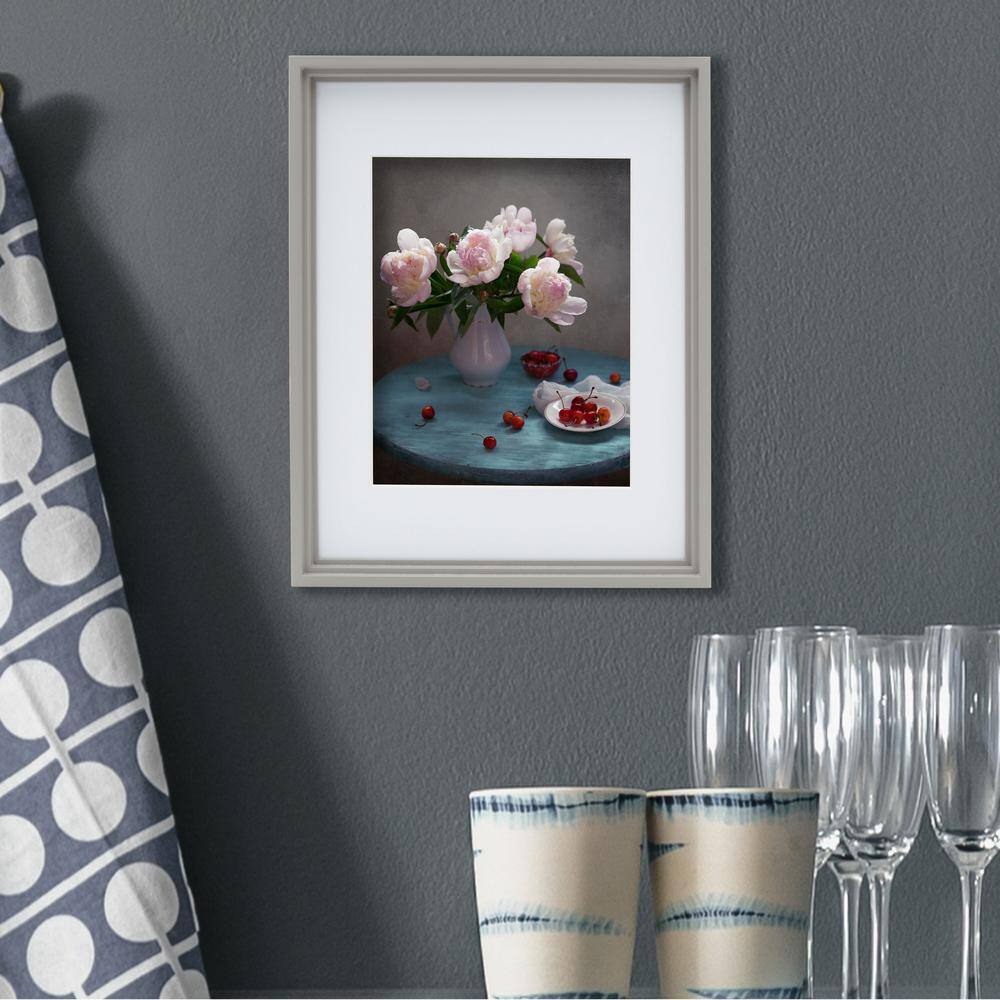 Gray Matte Aluminum Wall Mount Poster Frame
