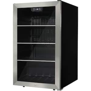 Single Zone, 18.9 in. 115 Cans (355 ml) and up to 12 bottles of wine Free-Standing Beverage Center