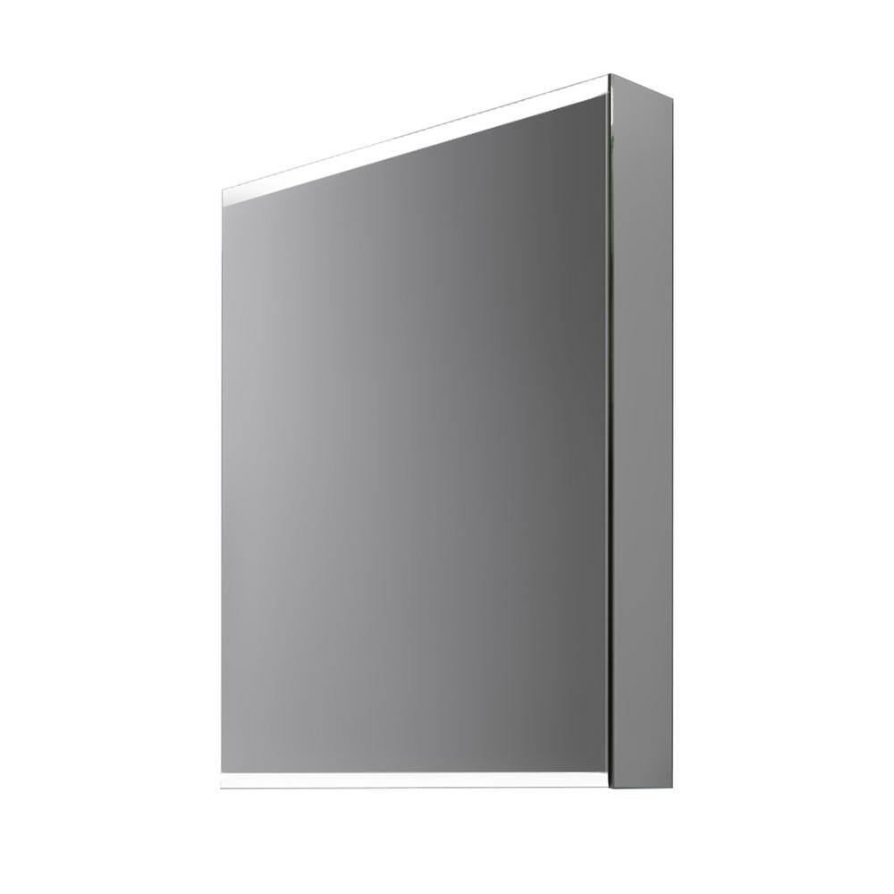 20 in. W x 30 in. H LED Lighting Rectangular Silver Aluminum Surface Mount 