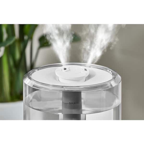 Vissani 1 Gal. Ultrasonic Humidifier 360 Degree Turning Dual Vissani 1 Gal. Ultrasonic Humidifier 360 Degree Turning Dual