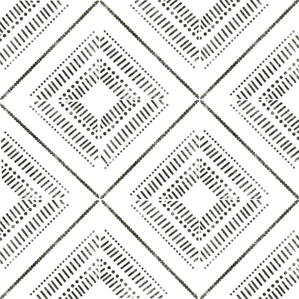 Tessa 8 in. x 8 in. Matte Porcelain Floor and Wall Tile Take Home Sample