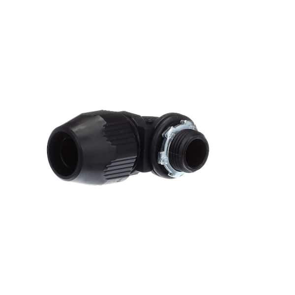 1/2 in. 2-Piece 90° Liquid Tight Connector (LT950G-B1-20R)
