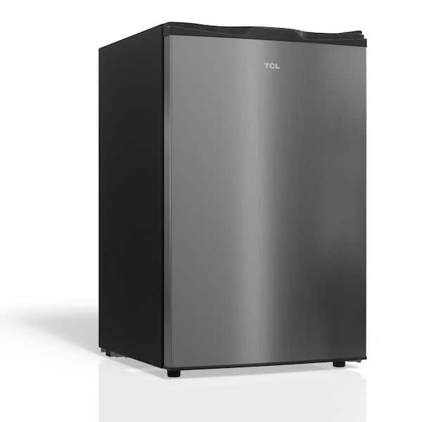 新品　ミニ冷蔵庫　Mini refrigerator グレー TCL 4.5 cu. ft. Compact Single Door Mini Refrigerator in Silver