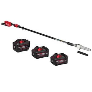 M18 FUEL 10 in. 18V Brushless Cordless Telescoping Pole Saw w/(1) FORGE 12.0 Ah Battery & (2) FORGE 8.0 Ah Battery