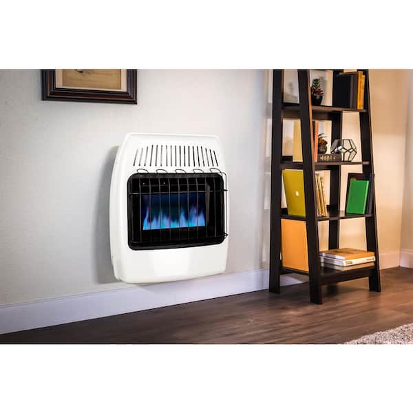 20,000 BTU Blue Flame Vent Free Liquid Propane Wall Heater
