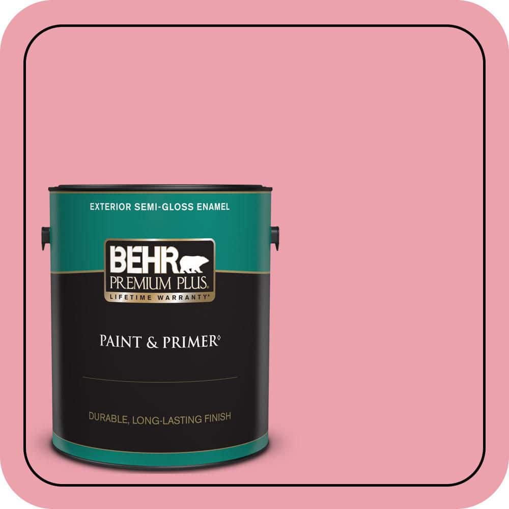 1 gal. #P150-3 Pinque Semi-Gloss Enamel Exterior Paint & Primer price history on PriceWatchPro