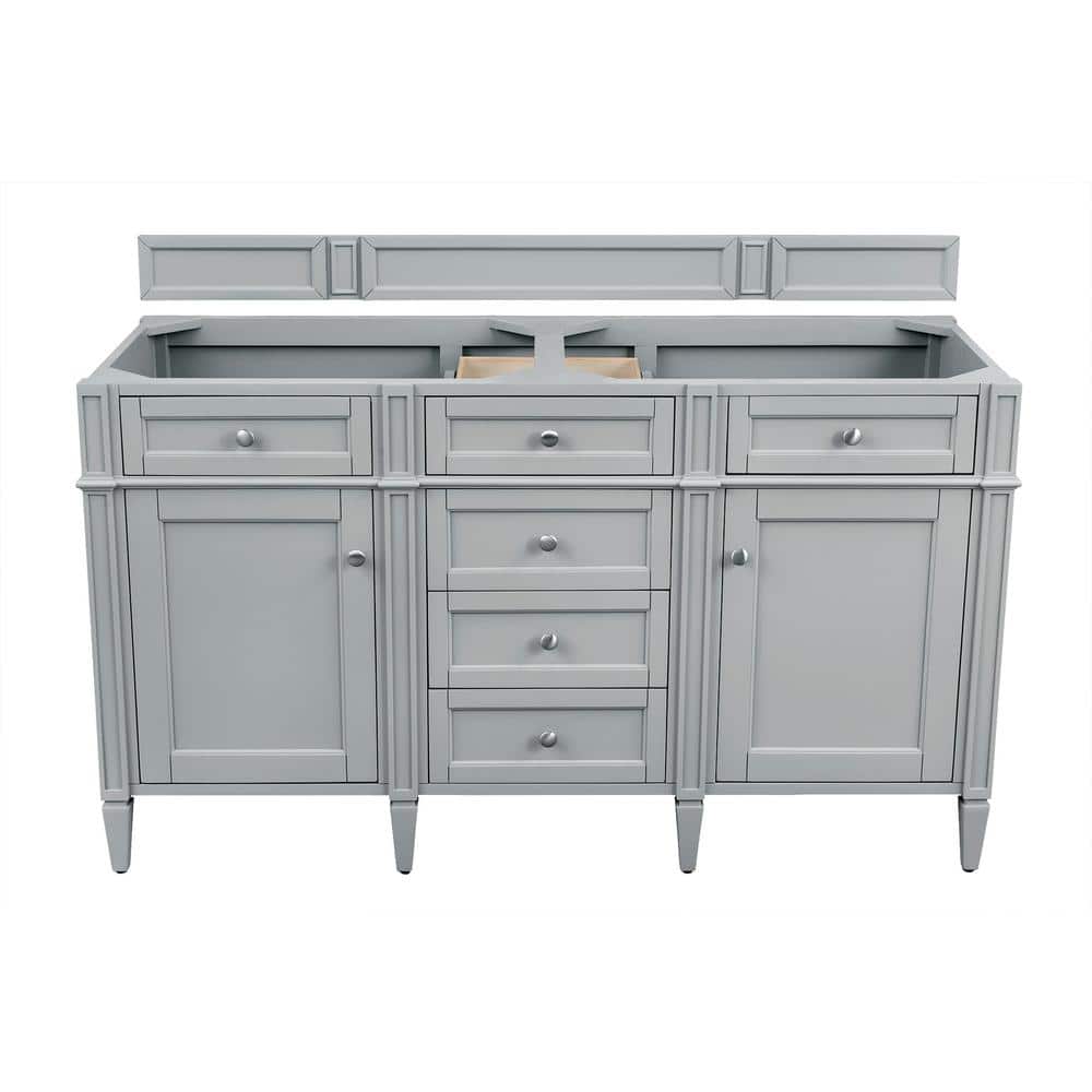 Brittany 59 in. W x 23 in. D x 32.8 in. H Double Bath Vanity Cabinet Withou