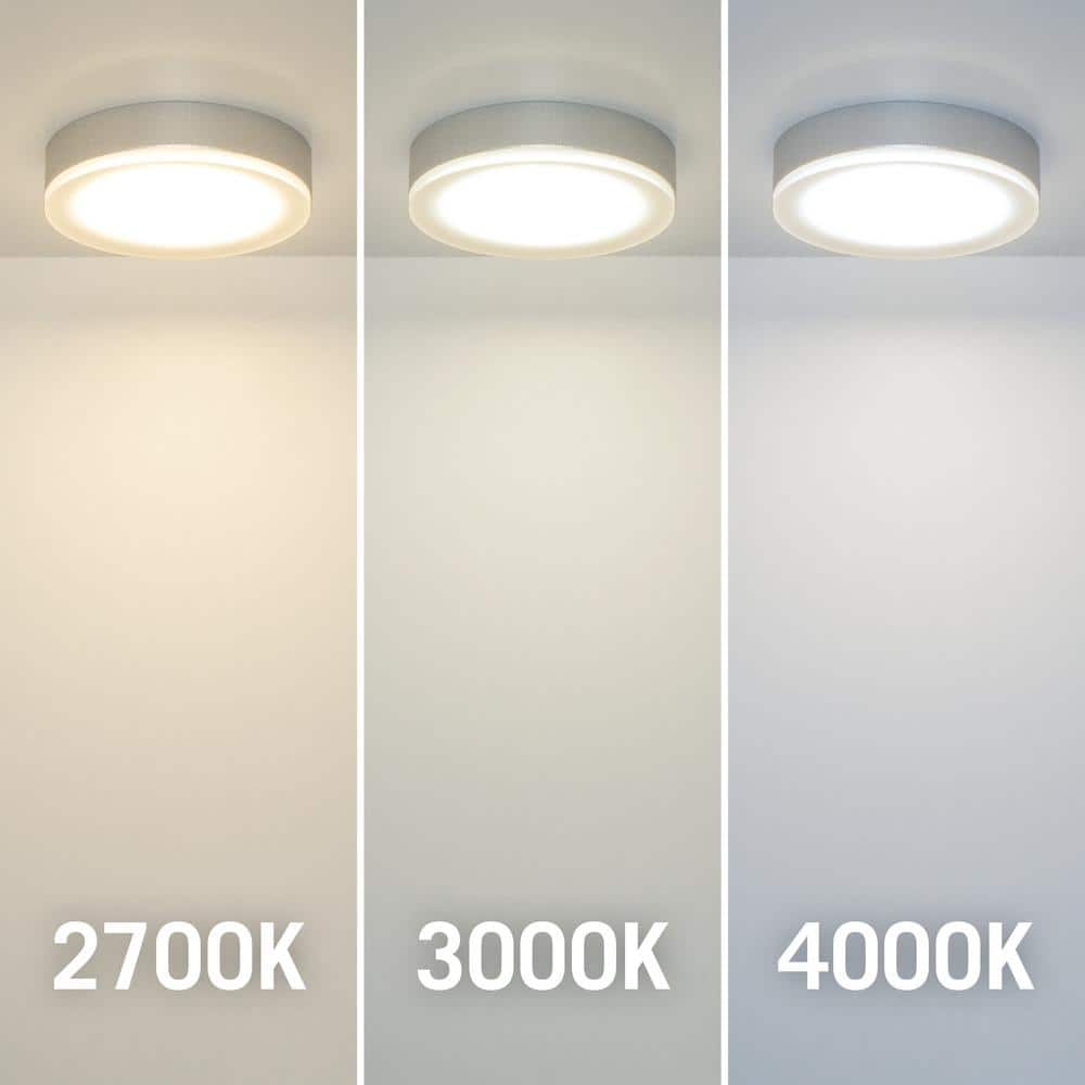 EdgeVue White LED Under Cabinet Puck Light