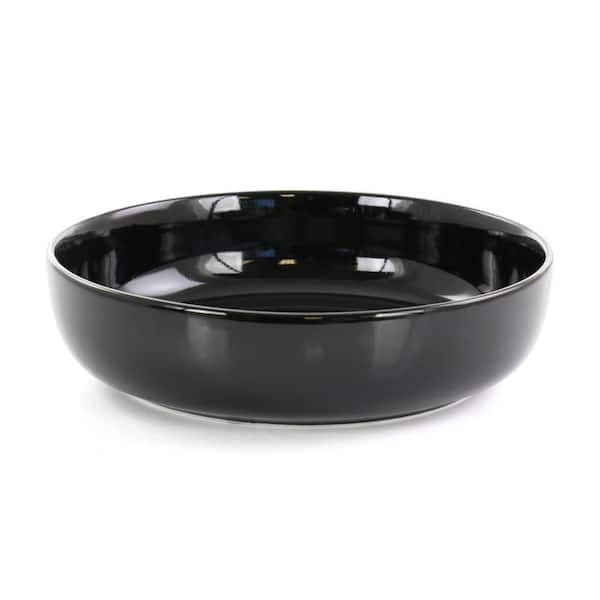 Gibson Home Avisala 12 Piece Fine Ceramic Dinnerware Set In Black : Target