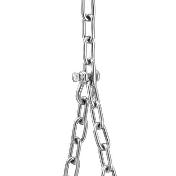 Boat Anchor Chain, 1/4 in. x 4 ft. Stainless Steel Marine Grade Anchor Lead Chain,Works with Different Anchors for Boats