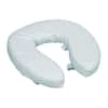 DMI Vinyl Cushion 4 in. Round Front Toilet Seat in White 520-1247-1900 -  The Home Depot