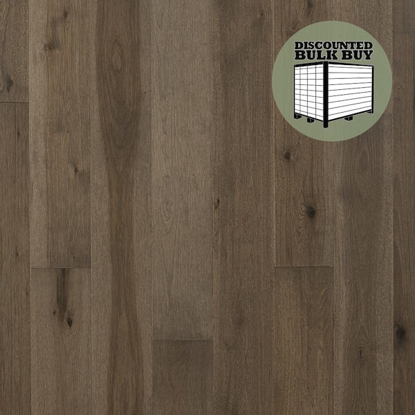 ASPEN FLOORING Cannon Hickory 1/2 in. T x 7.5 in. W Tongue and Groove Wire Brushed Engineered Hardwood Flooring (1399.05 sqft/pallet)