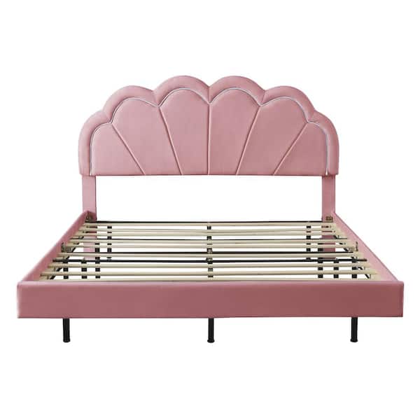 Set of Velvet 2 Pink Storage Trunks w/ Rose Gold Handles Vintage Style  Bedroom
