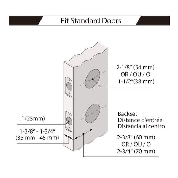 Defiant Ball Satin Nickel Hall/Closet Door Knob (6-Pack) TWX230BD6
