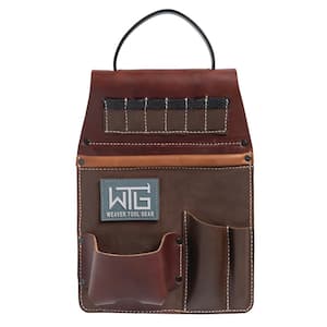 Speed Square Holder Leather Brown