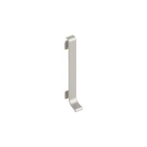 Designbase-SL Matte White Aluminum 2-3/8 in. x 1 in. Metal Connector