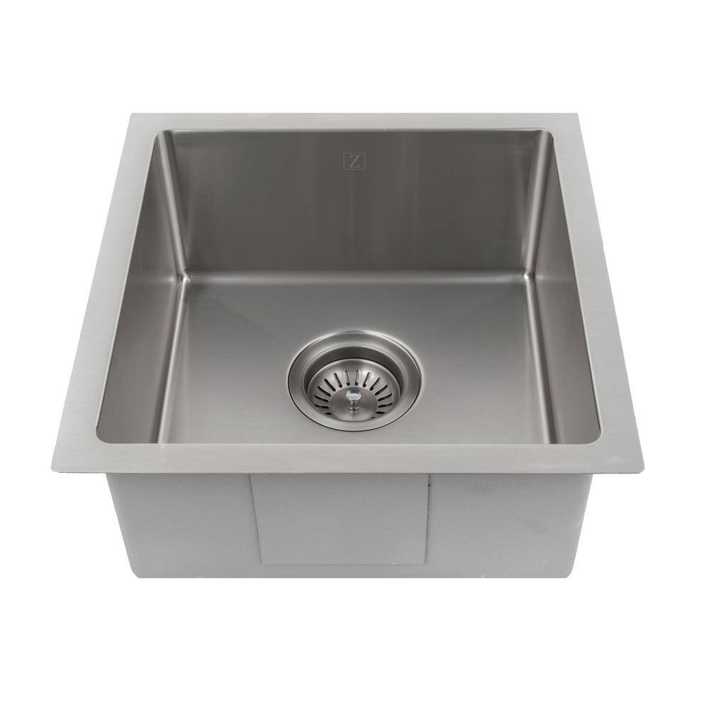 Boreal 15" Stainless Steel Undermount Kitchen Sink