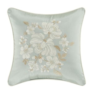 Spring Garden Spa Polyester 16 in. Square Decorative Throw Pillow 16 in. x 16 in.