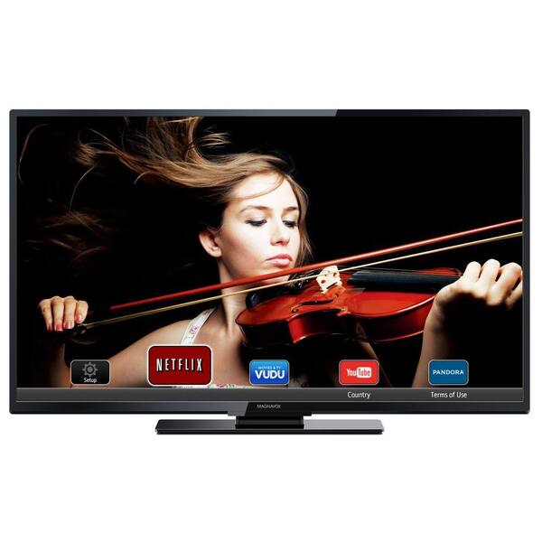 Magnavox 50 in. Class LED 1080p 120 BMR Smart HDTV