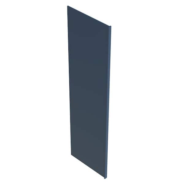 Newport Grayson 3 in. W x 24 in. D x 96 in. H in Mythic Blue Refrigerator Panel with in 3 in. Filler