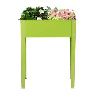25 in. x 13 in. x 31.5 in. Outdoor Elevated Garden Plant Stand Raised Garden Bed with Legs for Indoor and Outdoor Use