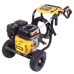 3500 PSI 2.5 GPM Gas Cold Water Pressure Washer with DeWalt 208cc Engine and Surface Cleaner