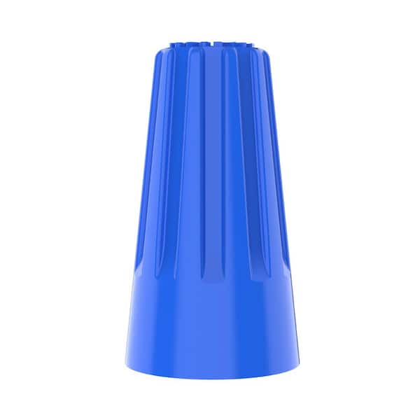 Wire-Nut Wire Connector, 72B Blue, Bag of 100