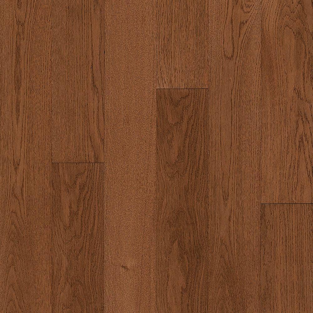 Bruce Hydropel Oak Gunstock 7/16 in. T x 5 in. W x Varying Length  Waterproof Engineered Hardwood Flooring (22.6 sq. ft.) EKWR54L30S - The  Home Depot