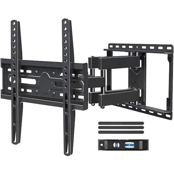 Full Motion TV Wall Mount Bracket for 32 in.-65 in. TVs Max VESA 400X400mm, Up to 99lbs with Articulating Dual Arms
