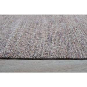Gold Mix 9 ft. x 12 ft. Hand-Knotted Natural Silk Contemporary Natural Silk Grass Design Area Rug