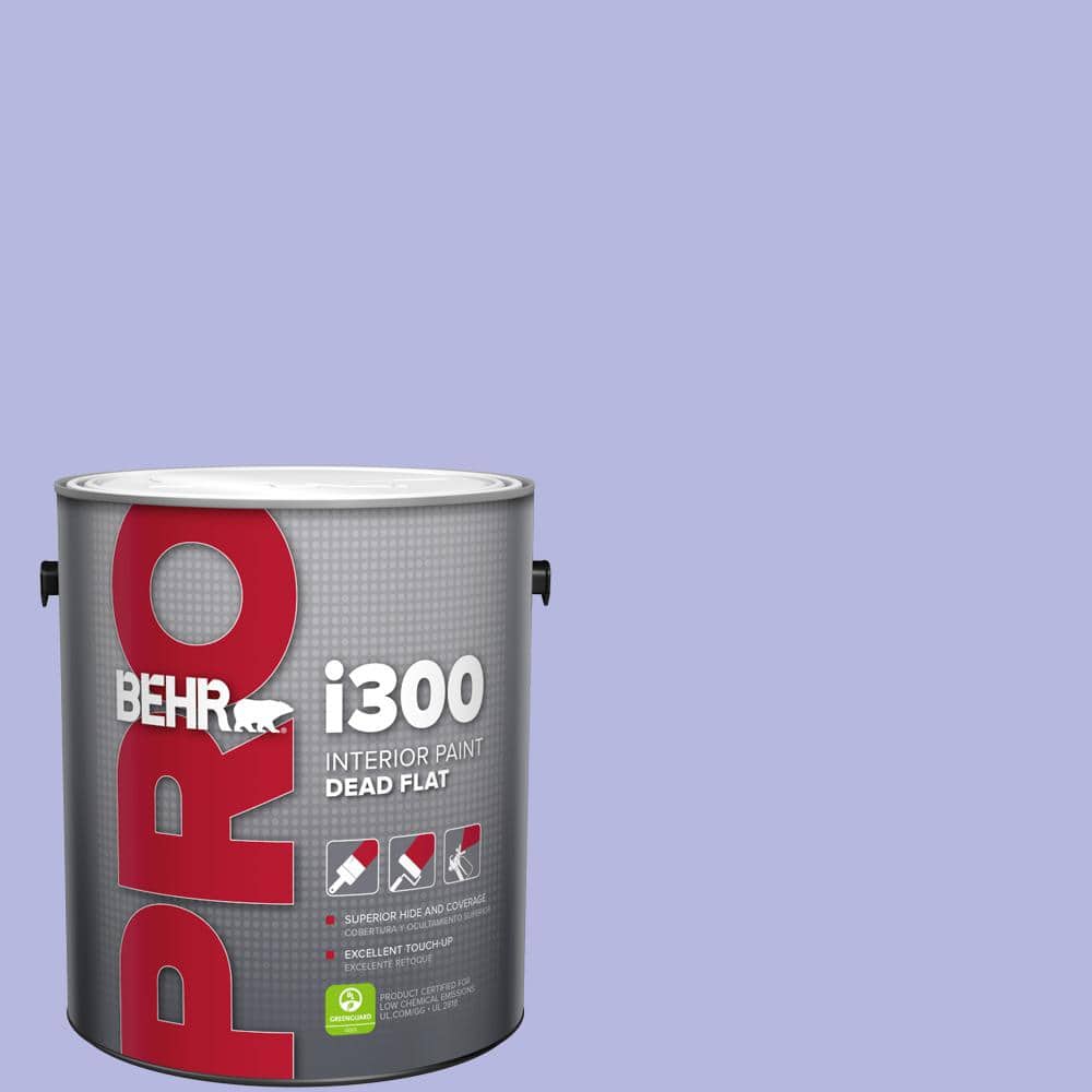 1 gal. #P550-3 Lavender Cloud Dead Flat Interior Paint price history on PriceWatchPro