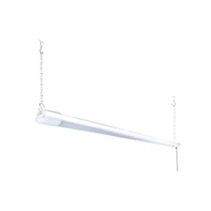4 ft. 64-Watt Equivalent Integrated LED White Shop Light (1-Pack)