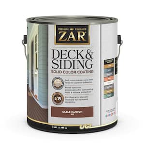 1 gal. Sable Canyon Exterior Deck and Siding Solid Color Coating