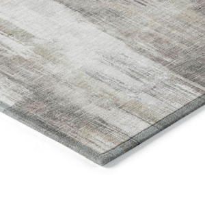 Chantille ACN567 Taupe 10 ft. x 14 ft. Machine Washable Indoor/Outdoor Geometric Area Rug