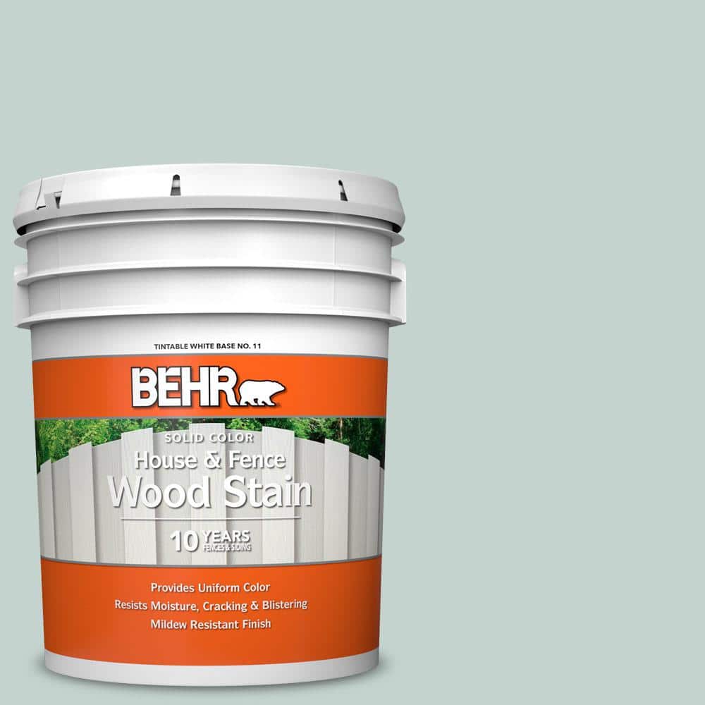 5 gal. #N430-2 Natures Reflection Solid Color House and Fence Exterior Woo