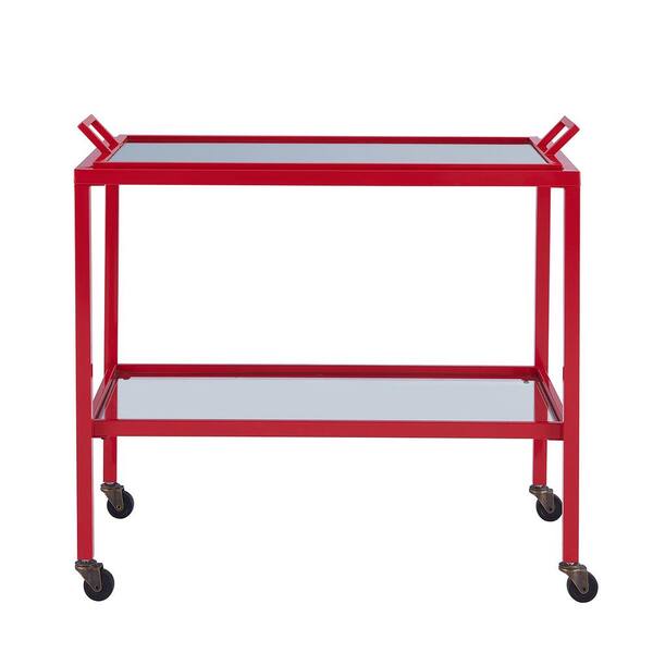 Southern Enterprises Stantos Metal Bar Cart