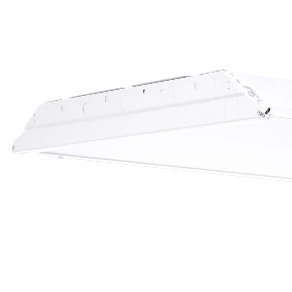 White 48-Inch LED Fluorescent Indoor/Outdoor Troffer Light