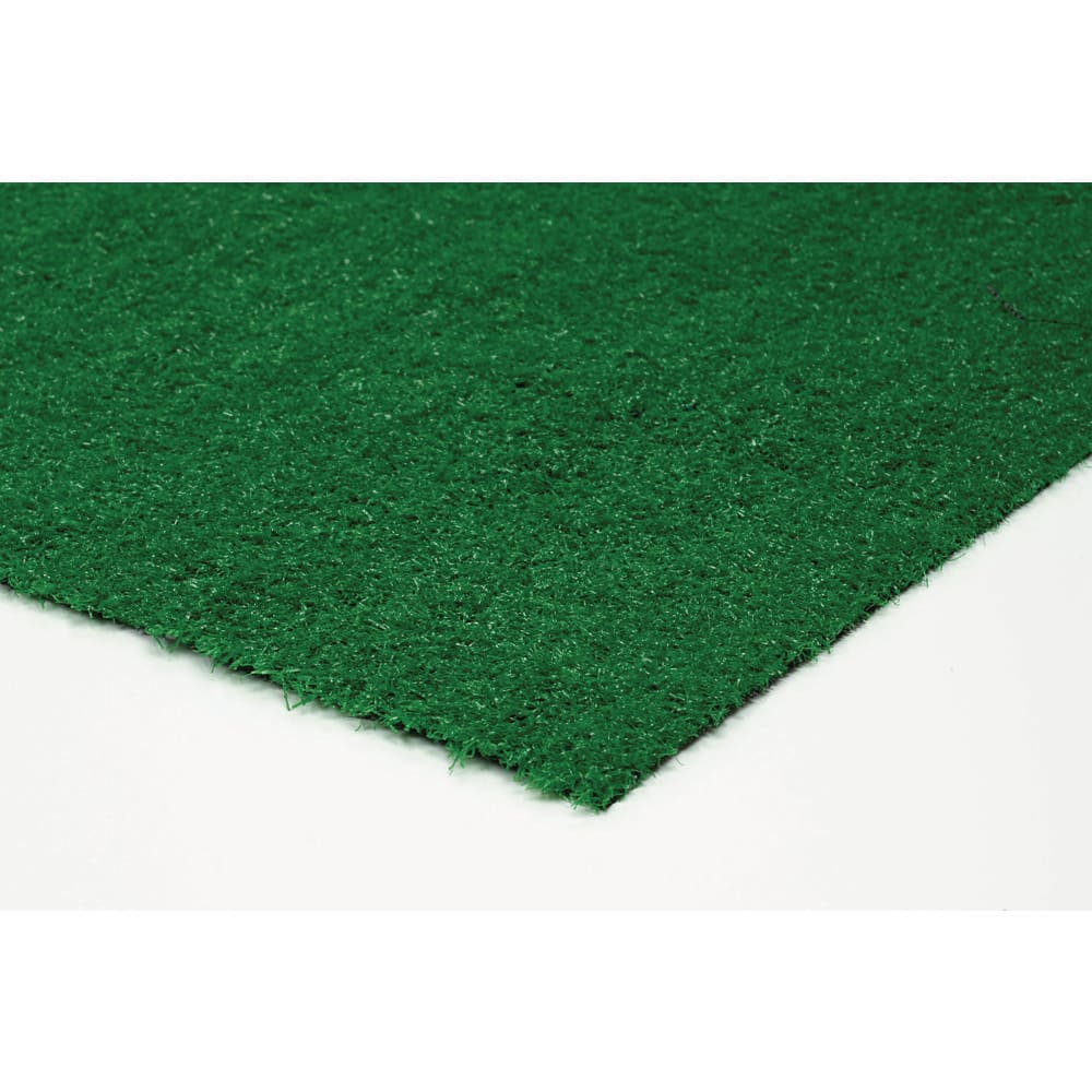 Sweet Home Stores Meadowland Collection Waterproof Solid 3x10 Indoor/Outdoor  Artificial Grass Runner Rug,2 ft. 7 in. x 9 ft. 10 in.,Green MDR350-3X10 -  The Home Depot