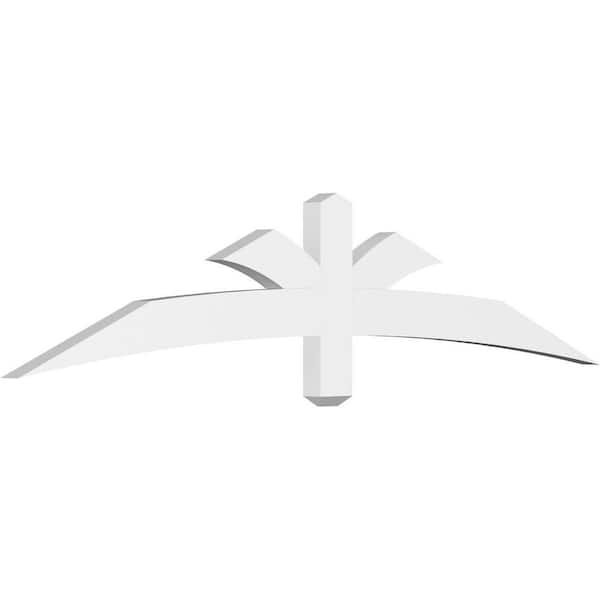 Ekena Millwork Davenport 72 in. W x 15 in. H x 2 in. D Signature Polyurethane Bracket