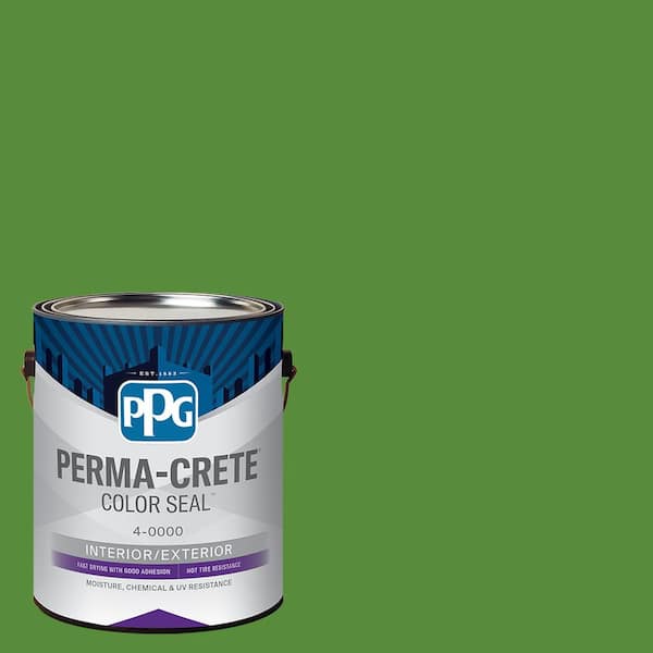 Color Seal 1 gal. PPG1223-7 Antique Green Satin Interior/Exterior Concrete Stain