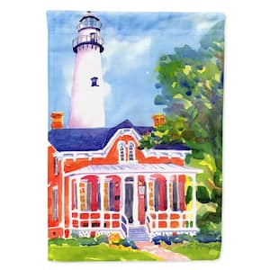 28 in. x 40 in. Polyester Lighthouse Flag Canvas House Size 2-Sided Heavyweight