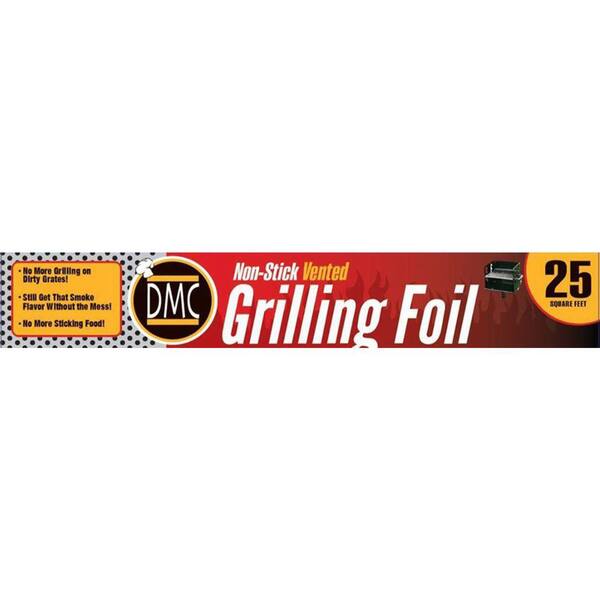 DMC 25 sq. ft. HeavyDuty Non Stick Aluminum Grilling Foil with Vented