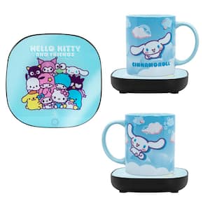 Hello Kitty and Friends 'Cinnamoroll' Light Blue Single- Cup Coffee Mug with Mug Warmer for your Coffee Maker
