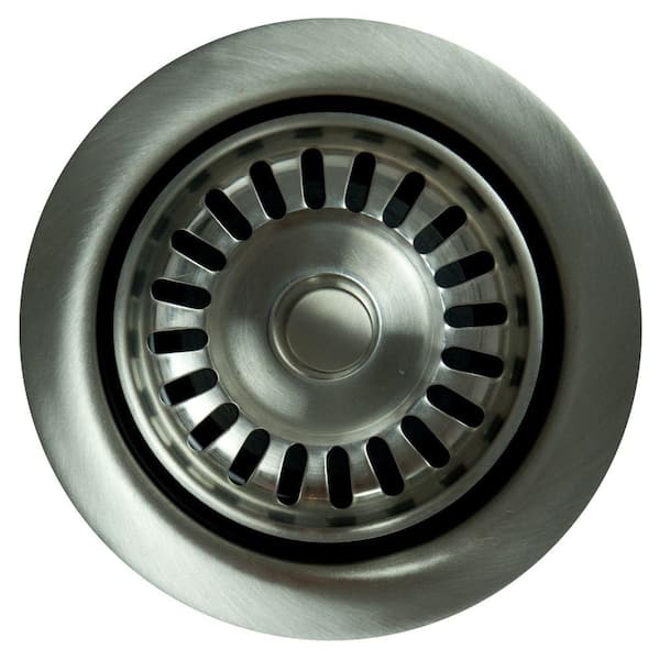 Barclay for Something Special Garbage Disposal Stopper/Strainer in Brushed Stainless Steel